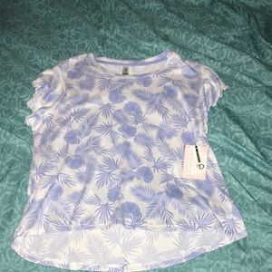 Short sleeve lead top sleep shirt